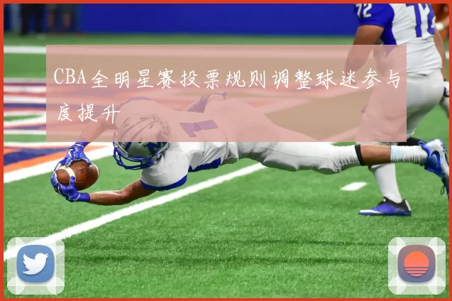 CBA全明星赛投票规则调整球迷参与度提升